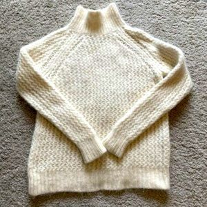 Oversized Club Monaco turtleneck sweater
